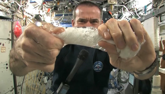 iss_hadfield_washcloth