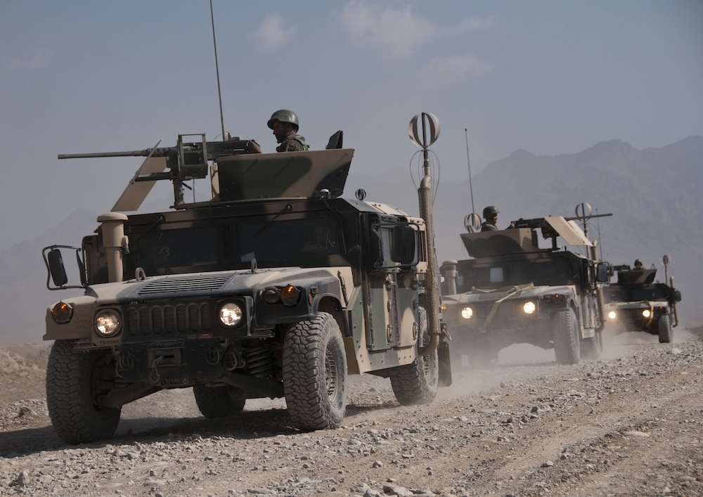 The Afghan National Army at Kabul Military Training Centre (2009)